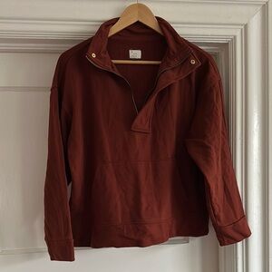 A New Day Rust Pullover